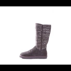 UGG Australia Grey Sequin Knit Boot